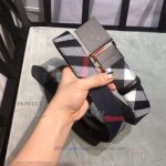 AAA Quality Burberry Reversible Black Leather Belt